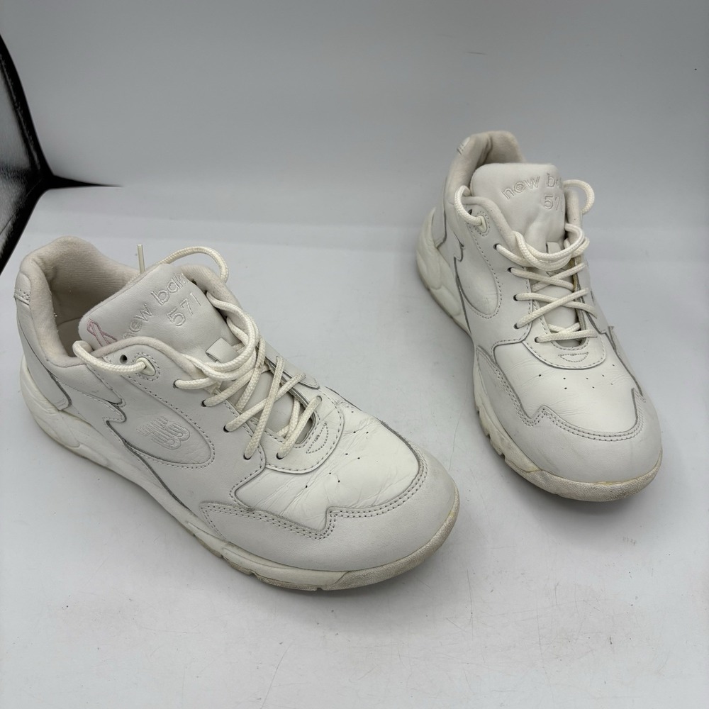 New Balance Shoes‎ Womens Size 8 White 571 Walking Strike Path Fit Sneakers